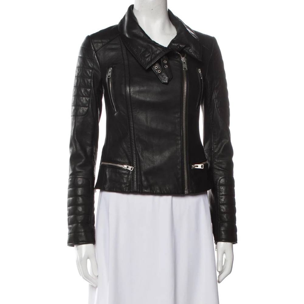 AllSaints
Lamb Leather Biker Jacket
Size: XS | US0, UK4